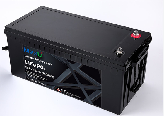 Solar Storage Lifepo4 Lithium Battery Pack 24v 100ah Long Cycle Life