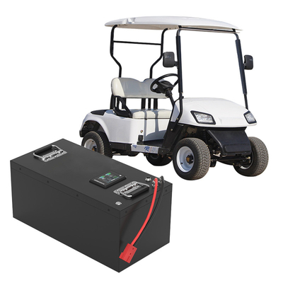 मैक्सली गोल्फ कार्ट लिथियम बैटरी पैक 48V 100Ah BMS M8 बोल्ट टर्मिनल में निर्मित है
