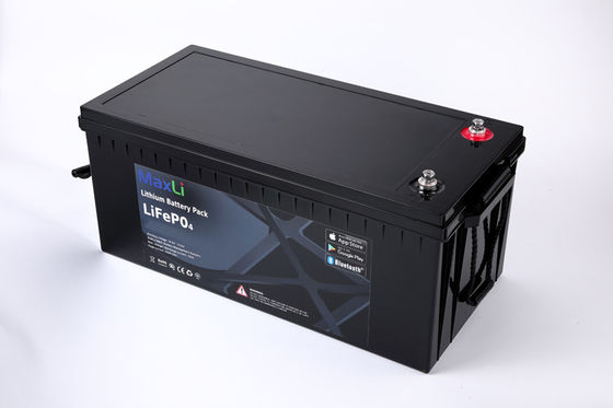 MSDS IP56 12V 200AH लाइफपो 4 बैटरी पैक